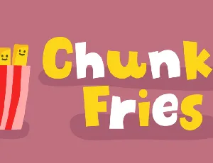 Chunky Fries DEMO font