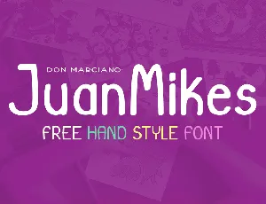 JuanMikes font