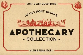 The Apothecary Collection font