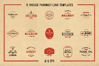 The Apothecary Collection font