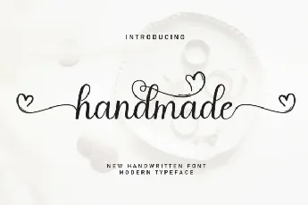 Handmade Calligraphy font