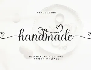 Handmade Calligraphy font