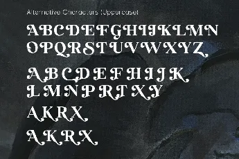 Roklin font