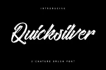 Quicksilver Free font