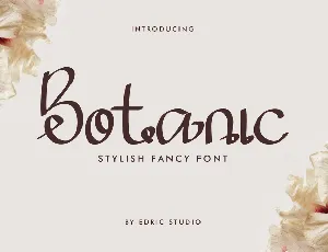 Botanic Demo font