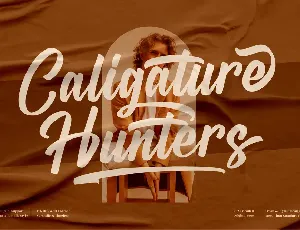 Caligature Hunters font