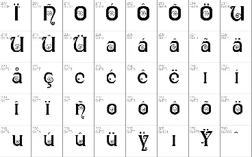 Ringlet font