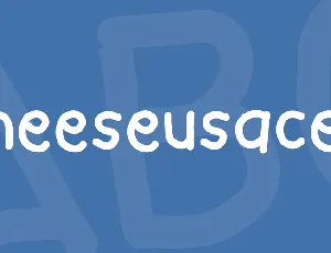 cheeseusaceu font