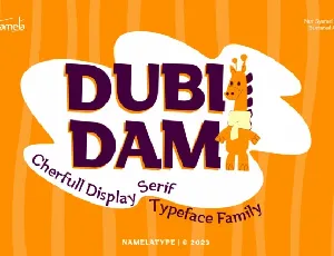 Dubidam font