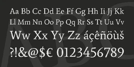 Average font