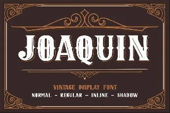 JOAQUIN font