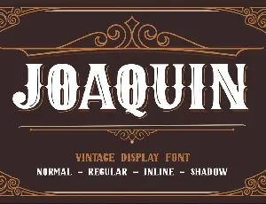 JOAQUIN font