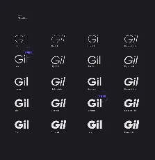 Gilroy Family font