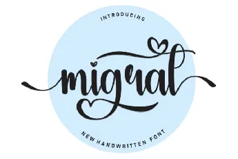 Migrat Script font