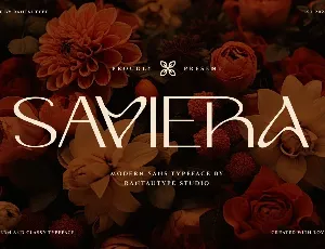 Saviera font