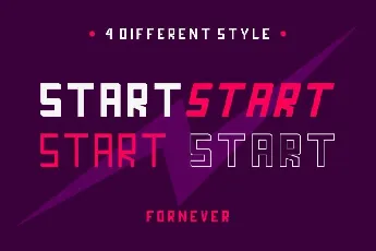 FORNEVER Typeface font