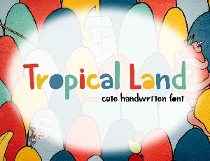 Tropical Land font