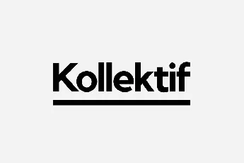 Kollektif Typeface font