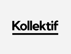 Kollektif Typeface font