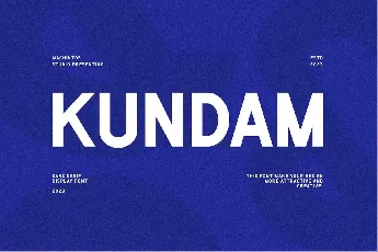 Kundam font