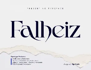 Falheiz font