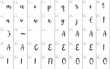 Aintya Beauty font