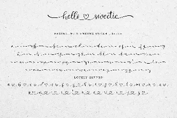 hellosweetie font