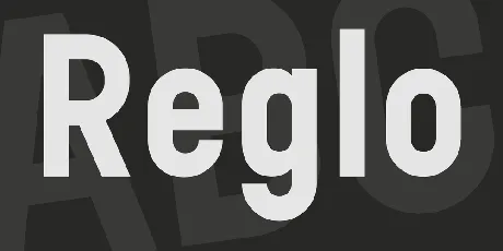 Reglo font