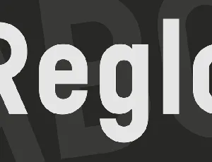 Reglo font