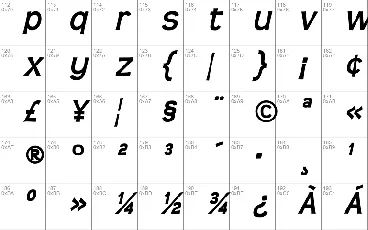 Teen font