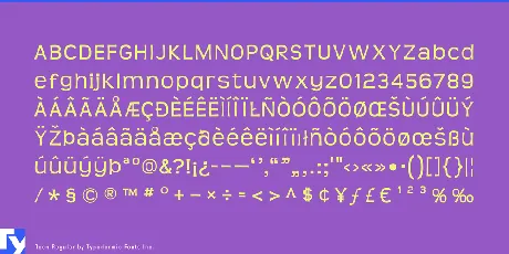 Teen font