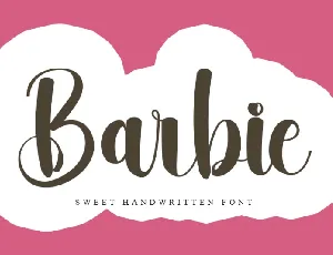 Barbie font