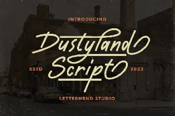 Dustyland font