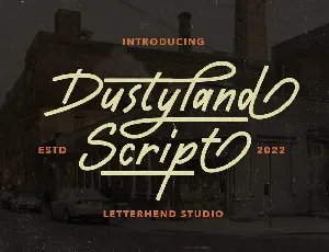 Dustyland font