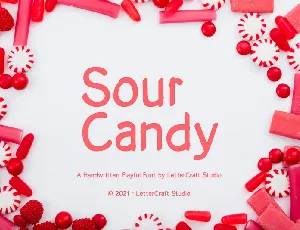 Sour Candy font