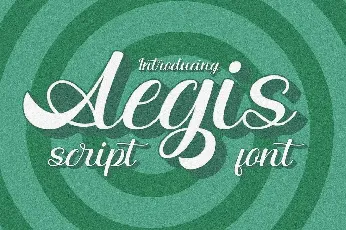 Aegis font