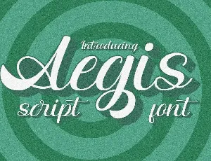 Aegis font