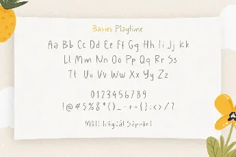 Babies Playtime font