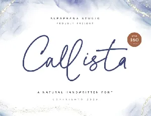 Callista Typeface font