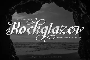 Rockglazer font