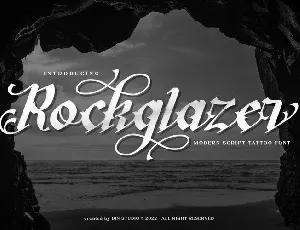 Rockglazer font