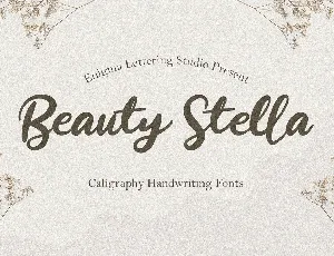 Beauty Stella font