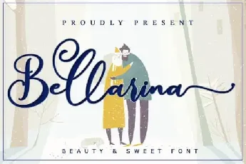 Bellarina Calligraphy font