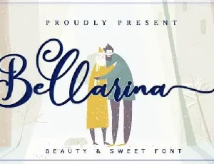 Bellarina Calligraphy font