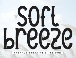 Soft Breeze Display font