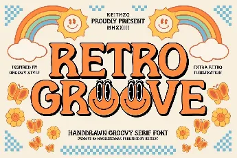 Retro Groove font