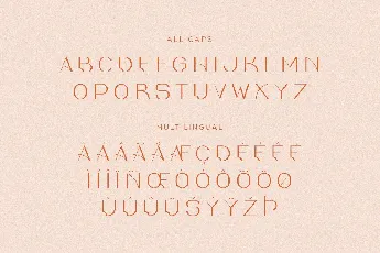 Galore font