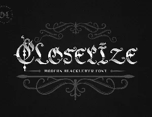 Closerize font