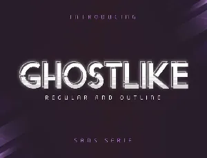 Ghostlike Demo font