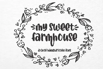 mysweetfarmhouse font